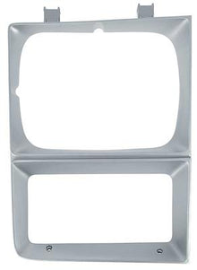 1983-84 Chevrolet; GMC; Pickup; Blazer; Jimmy; Suburban; Headlamp Bezel; Single Headlamp; Argent Silver; RH, Passenger S