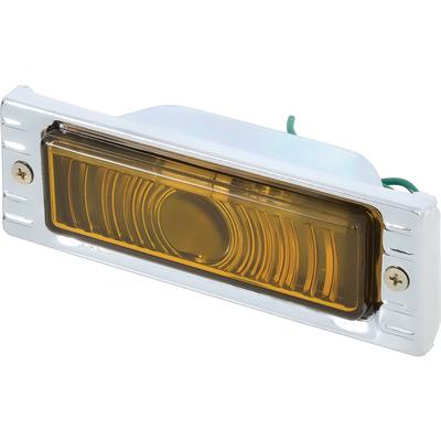1947-53 Chevy Pickup Truck; Park Lamp Assembly; 6 Volt; Amber Lens; RH or LH; Each