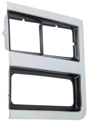 1989-91 Chevrolet Pickup, Blazer, Suburban ; Headlamp Bezel; w/Dual Headlamps; LH Drivers Side