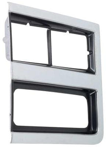 1989-91 Chevrolet Pickup, Blazer, Suburban ; Headlamp Bezel; w/Dual Headlamps; LH Drivers Side