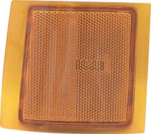 1994-2002 Chevy, GMC Pickup, 1994-00 Tahoe, Yukon, 1994-99 Suburban; Lower Side Marker Lens; Amber; with Chrome Grill; R
