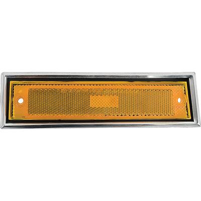 1981-91 Chevy, GMC Pickup, Blazer, Jimmy, Suburban; Front Side Marker Lamp Assembly; LED Conversion; with Bright Trim Bezel; RH Passenger Side