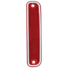 1973-80 Chevy, GMC Stepside Pickup Trucks; Rear Side Marker Lamp; with Bright Chrome Trim; Red; RH or LH; Each