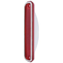 1973-80 Chevy, GMC Stepside Pickup Trucks; Rear Side Marker Lamp; with Bright Chrome Trim; Red; RH or LH; Each