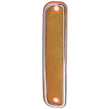 1973-80 Chevy, GMC Pickup, Blazer, Jimmy, Suburban; Front Side Marker Lamp; Amber Lens; with Chrome Trim; RH or LH; Each