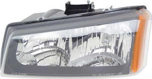 2003-04 Chevrolet Silverado, Avalanche - Headlamp Assembly; LH