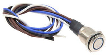 'Hot-Dot' On/Off Switch with Blue LED Ring