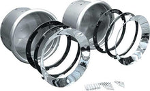 1947-57 GM Truck, 1949-57 Chevrolet Car; Frenched Headlamp Conversion Set; w/ Chrome Trim Rings