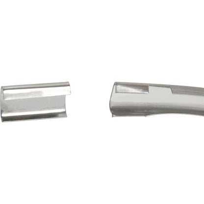 T71002 - 1967-72 Chevrolet, GMC Pickup Truck; Roof Drip Rail Molding Set; Stainless Steel; 7 Piece Set