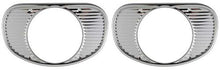 1962 Chevy Pickup; Suburban; Headlamp Bezels; Chrome Plated; LH & RH; Pair