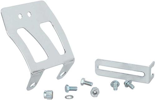 Chevrolet Small Block; Chrome Accelerator Cable Bracket; TH350