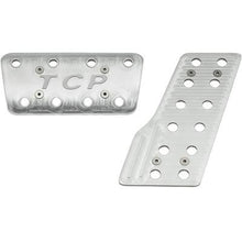 1964-70 Mustang, 1967-70 Cougar; Pedal Covers; Billet Aluminum; Automatic Transmission;  2 Piece Set