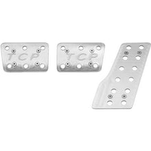 1964-70 Mustang, 1967-70 Cougar; Pedal Cover Set; Billet Aluminum; Manual Transmission; 3-Piece Set