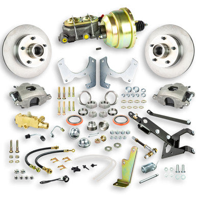 The Right Stuff 55-59 Chevrolet/GMC Truck w/5x4.75 Pattern, Power Front Disc Brake Conversion Kit 5x4.75 Bolt Pattern - 