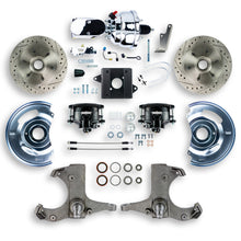 The Right Stuff 60-62 Chevy/GMC Truck/Sub, Pwr Disc Kit w/Black Calipers Chrome Upper, 6x5.5 Bolt Pattern - (TDC6016BX)