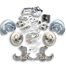The Right Stuff 63-66 Chevrolet/GMC Truck/Suburban, Power Front Disc Brake Kit, Chrome Upper 5x5 Bolt Pattern - (TDC6325