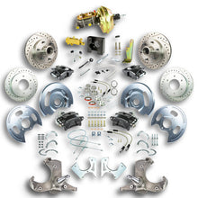 The Right Stuff 63-66 GM C10/C15 Truck/Suburban W/2WD, Pwr 4-Wheel Disc Brake Kit, Blk Caliper 6x5.5 Bolt Pattern - (TDC