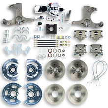 The Right Stuff 63-66 GM C10/C15 Truck/Suburban W/2WD, Pwr 4-Wheel Disc Brake Kit, Chrome Upper 6x5.5 Bolt Pattern - (TD