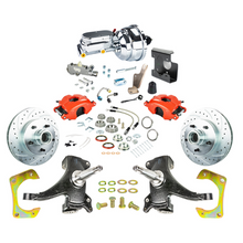 The Right Stuff 67-70 GM C10/15 Trk/Sub, 2" Drop, Pwr Front Disc Kit, Red Calipers, Chrome Upper5x5 Bolt Pattern - 