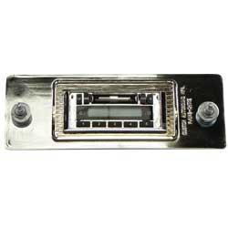 1947-53 Chevrolet Truck - AM/FM Stereo Radio with Auxilary Input & Bow Tie Logo (200W) - Chrome Face