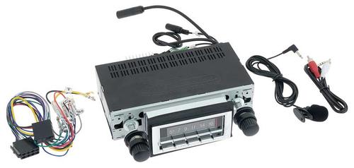 1973-87 Chevrolet Truck - Custom Auto Sound 740 AM/FM Radio w/Bow Tie Logo (300W) - Chrome Face