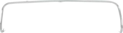 TF100253 - 1957 Chevy Bel Air, 150, 210, Nomad; Instrument Cluster Upper Molding; Chrome Plated Stainless Steel