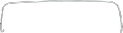 TF100253 - 1957 Chevy Bel Air, 150, 210, Nomad; Instrument Cluster Upper Molding; Chrome Plated Stainless Steel