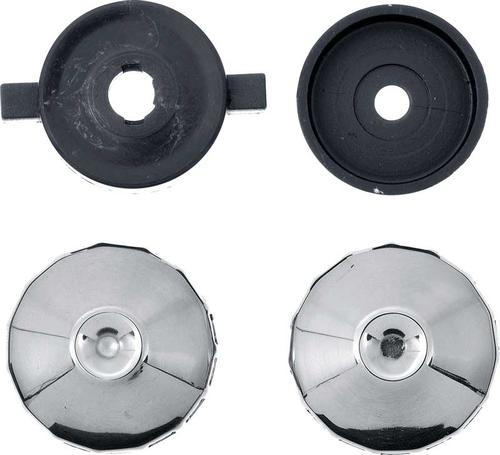 1956 Chevrolet Bel Air, 150, 210;  Radio Knob Set; with Push Button or Dial