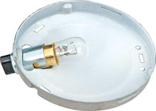 1955-68 Chevrolet, Oldsmobile; Dome Lamp Reflector Base Assembly; with Bulb; Round; Various Models