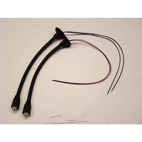 1957 Chevrolet Passenger Car; Tail Light Wiring Set; With Tube and Grommet and Pigtail for Socket