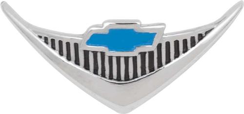 TF300016 - 1955-56 Chevrolet Two-Ten Series; Horn Cap Emblem; 8 Cylinder; Chrome