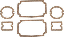 1956 Chevrolet Lens Gasket Set -  Tail Lamp, Back Up, Park Lamp - 6 Piece Set
