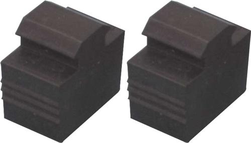 1942-81 Chevrolet, Pontiac; Brake and Clutch Pedal Rubber Bumper Set; Pair