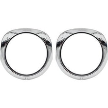 1956 Chevrolet Bel Air, 150, 210, Nomad; Headlamp Bezels; with Gaskets; Pair;