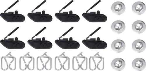 TF400017 - 1955 Chevrolet Bel Air; Fender Molding Clip Set
