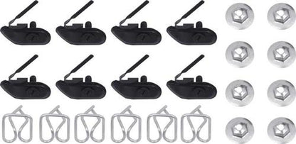 TF400017 - 1955 Chevrolet Bel Air; Fender Molding Clip Set