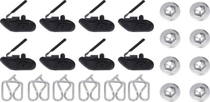 TF400017 - 1955 Chevrolet Bel Air; Fender Molding Clip Set