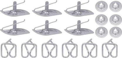 TF400019 - 1956 Chevrolet 150, 210; Fender Molding Clip Set