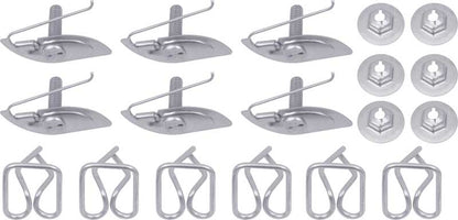 TF400019 - 1956 Chevrolet 150, 210; Fender Molding Clip Set