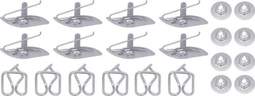 TF400020 - 1957 Chevrolet Bel Air, 210; Front Fender Molding Clip Set