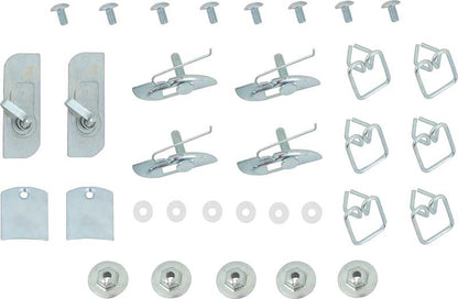 TF400024 - 1955 Chevy Bel Air; Quarter Panel & Fender Molding Clip Set