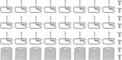 TF400025 - 1956 Chevrolet Bel Air; Door Molding Clip Set