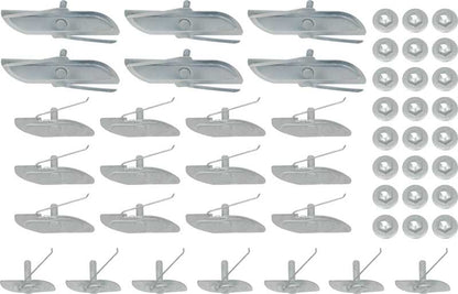 TF400031 - 1956 Chevrolet 210 2 Door Quarter Panel Molding Clip Set
