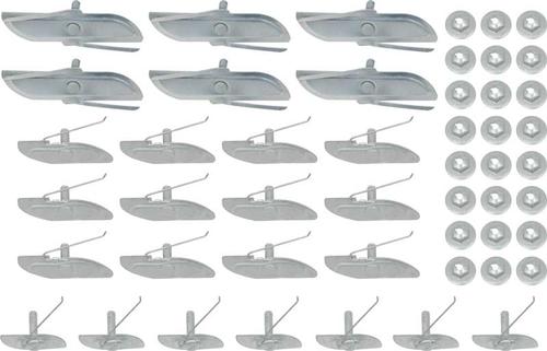 TF400031 - 1956 Chevrolet 210 2 Door Quarter Panel Molding Clip Set
