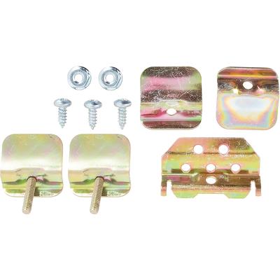 TF400037 - 1955-57 Chevy Bel Air, 150, 210, Nomad; Lower Windshield Molding Clip Set