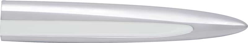 TF400070 - 1955 Bel Air; Quarter Panel Extension Molding; 2 Door; Hardtop, Convertible; Stainless Steel; RH