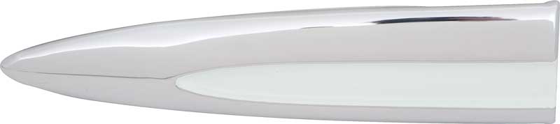 TF400073 - 1955 Chevrolet 210; Quarter Panel Extension Molding; 2 Door; Sedan, Wagon; Stainless; LH