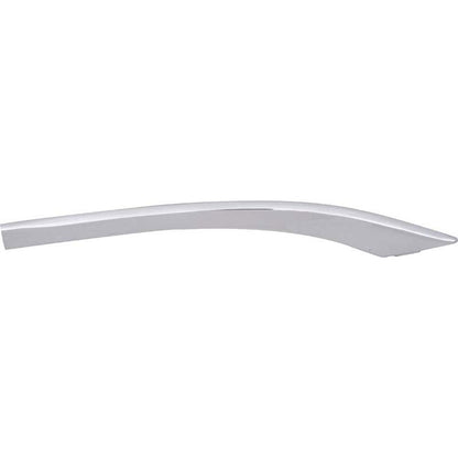 TF400100 - 1957 Chevy Bel Air, 210; Upper Short Curve Quarter Molding; Polished Stainless Steel; 2 Door; RH Passenger Si