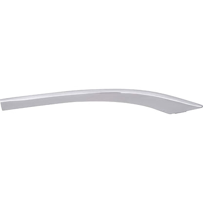TF400100 - 1957 Chevy Bel Air, 210; Upper Short Curve Quarter Molding; Polished Stainless Steel; 2 Door; RH Passenger Si