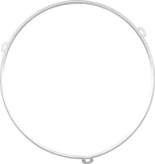 1955 Chevrolet Bel Air, 150, 210, Nomad; Headlamp Retaining Ring; Stainless Steel; Each